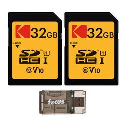 32GB Capacity / Pack Size – 2-Pack + Reader