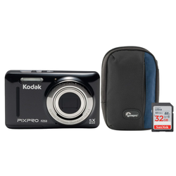 Blue Case + 32GB SD Card