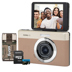 Memory Card Bundle – Brown + 32GB SD Card