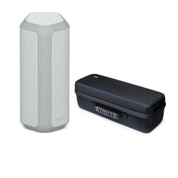Speaker + Case Bundle – Light Gray