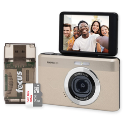 Memory Card Bundle – Tan + 32GB SD Card