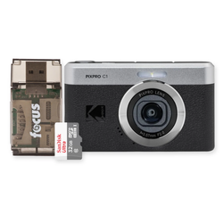 Black + 32GB SD Card