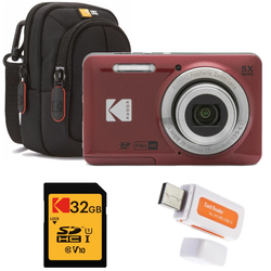 Red + Memory/Flash + Case