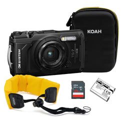 128GB Memory Card + Battery + Accessories Bundle – Black