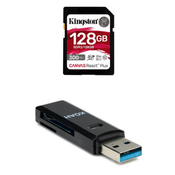 128GB Configuration – 128GB + Reader