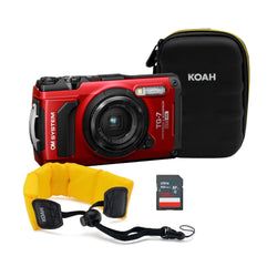 128GB Card + Case Bundle – Red