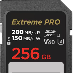 Capacity – 256GB / V60