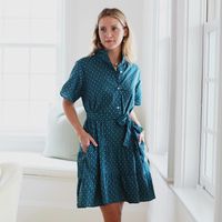 Teal Blockprint