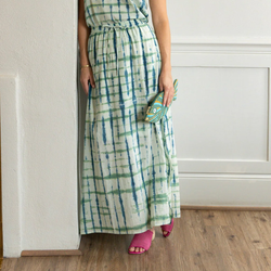 Smoke Green & Teal Tie Dye