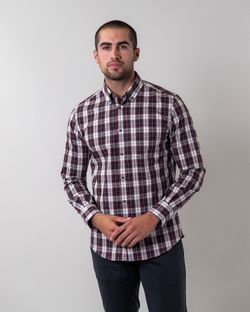 pattern – Burgundy Plaid
