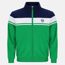 Maritime Blue White Fern Green