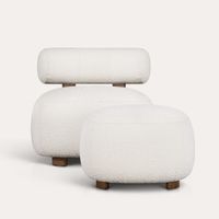 Chair & Ottoman Set