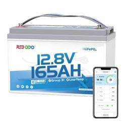 12V 165Ah BT: 2112W | 2112Wh | BMS 165A | Prot. Bajas Temp.