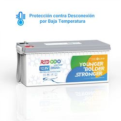 Más vendidas en la serie 12V – 12V 280Ah Temp. Baja: 2560W | 3584Wh | Prot. Bajas Temp.