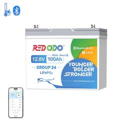 Más vendidas en la serie 12V – 12V 100Ah G24 BT: 1280W | 1280Wh | Mini | Prot. Bajas Temp.