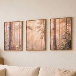 作品 – 木漏れ日の森