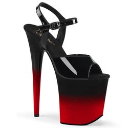 Black - Red Ombre