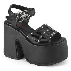 Low Shoes – Camel 17 | Black Matte - Patent