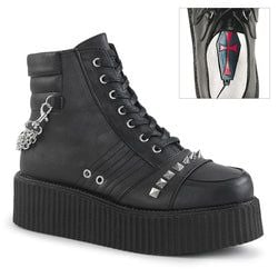 V-Creeper 565 | Black Faux Leather