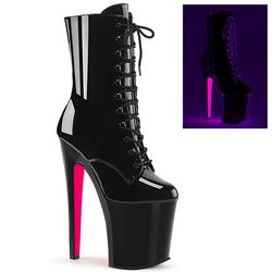 Black - Neon Hot Pink [UV]