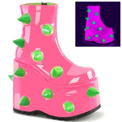 Neon Pink - Neon Green (UV)