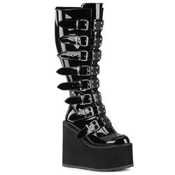 Varianten | Variants – Swing 815WC [Wide Calf] | Black