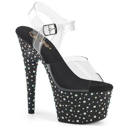 Varianten | Variants – Clear - Black - Silver AB Rhinestones/Black Matte