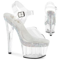 Varianten | Variants – Clear/White/Clear - Multi-coloured Rhinestones
