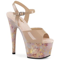 Adore 709 – Tan Nude - Blush-Gold Marble