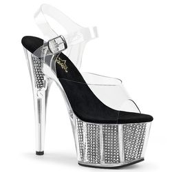 Varianten | Variants – Clear - Black - Silver Simulated Rhinestones