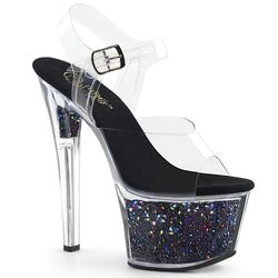 Varianten | Variants – Black Multi Coloured Glitter