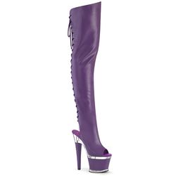 Purple Faux Leather