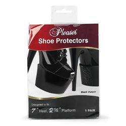7" Patent | Pleaser Shoe Protectors – Black