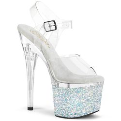 Varianten | Variants – Clear - White Multi-Coloured Glitter