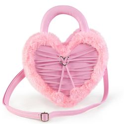 DemoniaCult Heart-Shaped Bag – Heart Shaped Baby Pink