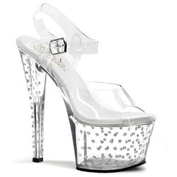 Varianten | Variants – Clear - White - Clear - Rhinestones