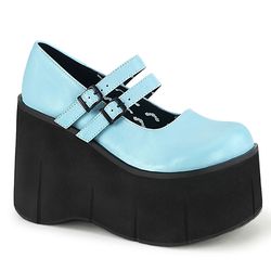 Low Shoes – Kera 08 | Pastel Blue Matte