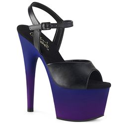 Black Matte - Blue/Purple Matte Ombre