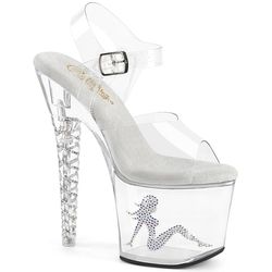 Varianten | Variants – Clear - Clear - AB Rhinestone Trucker Girl