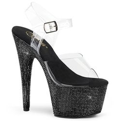 Varianten | Variants – Clear - Black Rhinestones