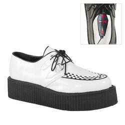 V-Creeper 502 | White Faux Leather