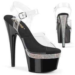 Varianten | Variants – Clear - Black - Silver Rhinestones