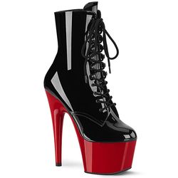 Patent Upper – Black - Red