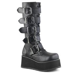 Knee High Boots – Trashville 518 | Black Matte