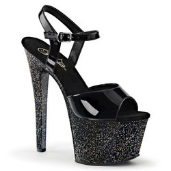 Varianten | Variants – Black - Multi-Coloured Glitter