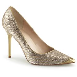 Gold Glittery Lamé