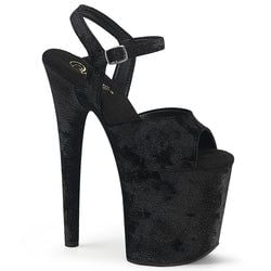 Varianten | Variants – Black Shimmering Fabric - Wrapped