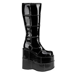 Knee High Boots – Black Patent