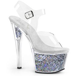 Varianten | Variants – Silver Multi Coloured Glitter