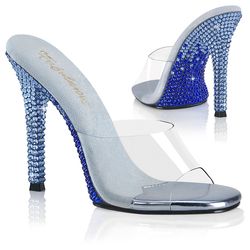 Varianten | Variants – Clear/Baby Blue Multi-Coloured Rhinestones